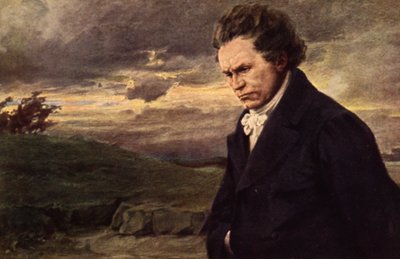 بيتهوفن ، المشي بواسطة بعد المدرسة الألمانية